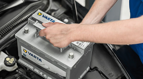 Μπαταρία αυτοκινήτου VARTA - Προσαρμογή μπαταρίας