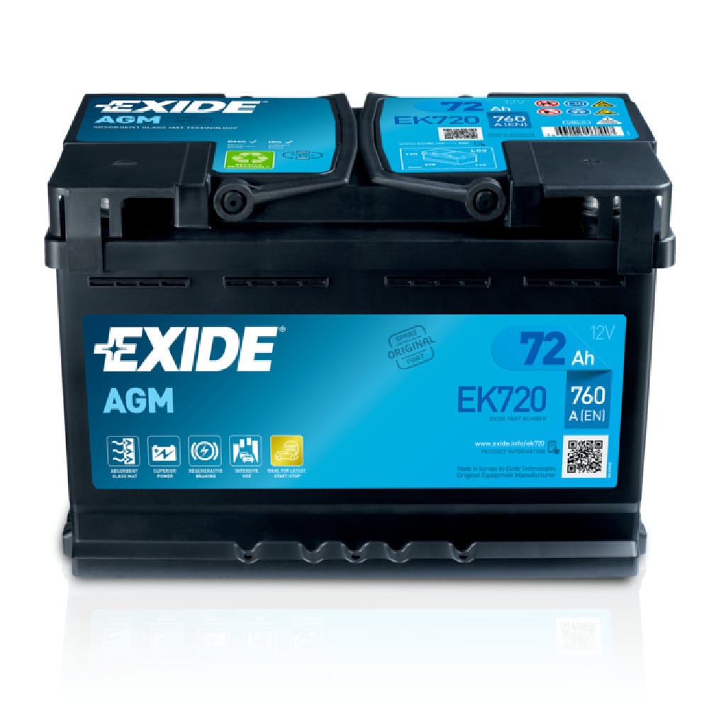μπαταρια αυτοκινητου exide ek720