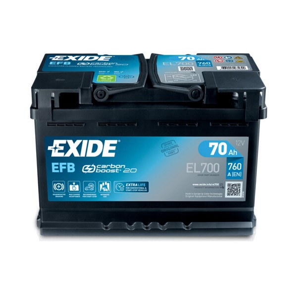 μπαταρια αυτοκινητου exide el700